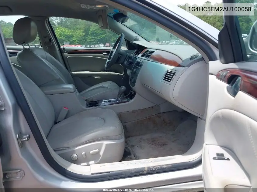 2010 Buick Lucerne Cxl VIN: 1G4HC5EM2AU100058 Lot: 42197377