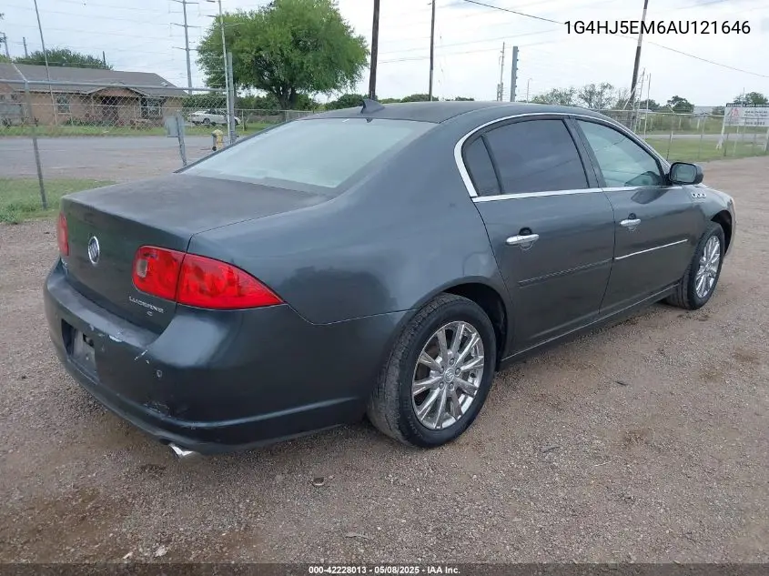 2010 Buick Lucerne Cxl Premium VIN: 1G4HJ5EM6AU121646 Lot: 42228013
