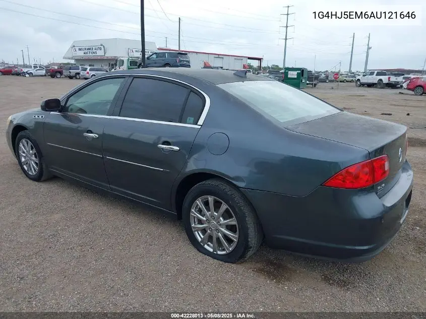 2010 Buick Lucerne Cxl Premium VIN: 1G4HJ5EM6AU121646 Lot: 42228013