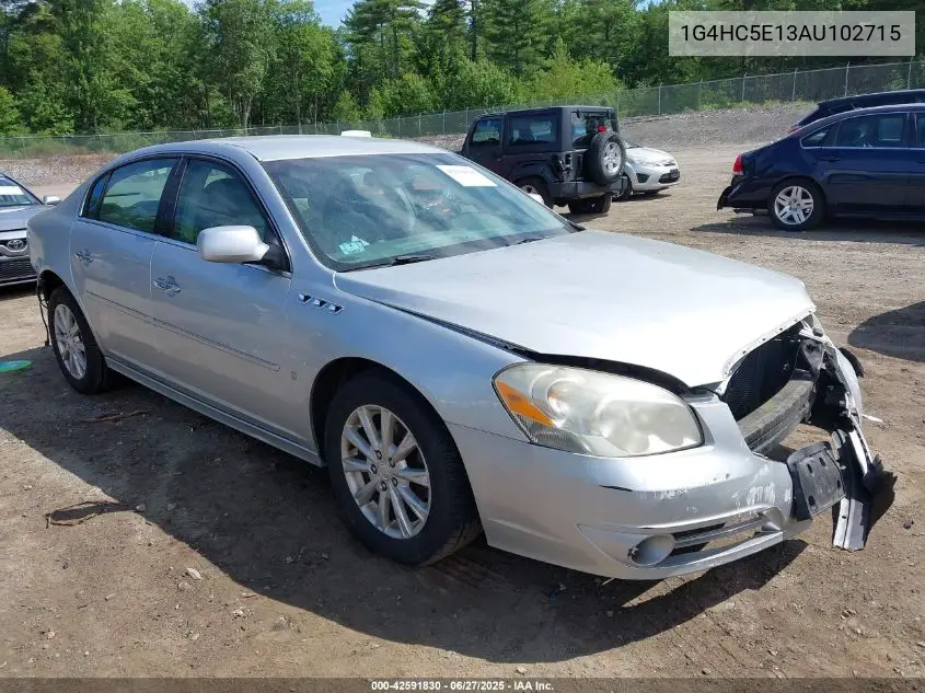 2010 Buick Lucerne Cxl VIN: 1G4HC5E13AU102715 Lot: 42591830
