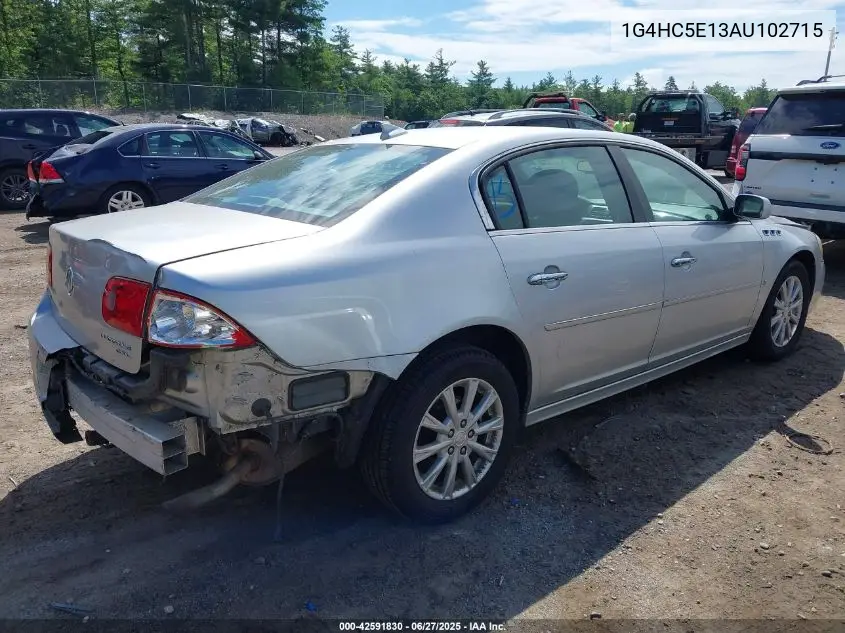 2010 Buick Lucerne Cxl VIN: 1G4HC5E13AU102715 Lot: 42591830
