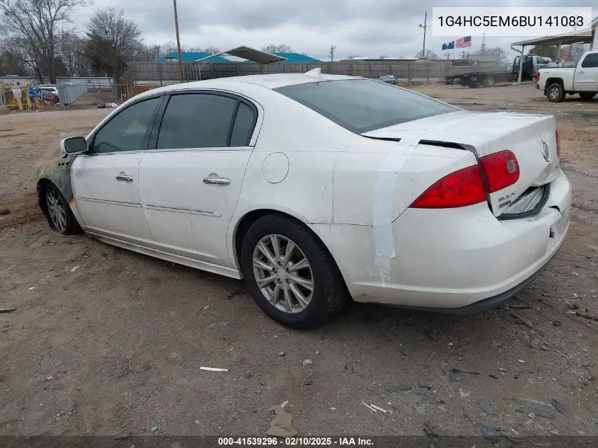 2011 Buick Lucerne Cxl VIN: 1G4HC5EM6BU141083 Lot: 41539296