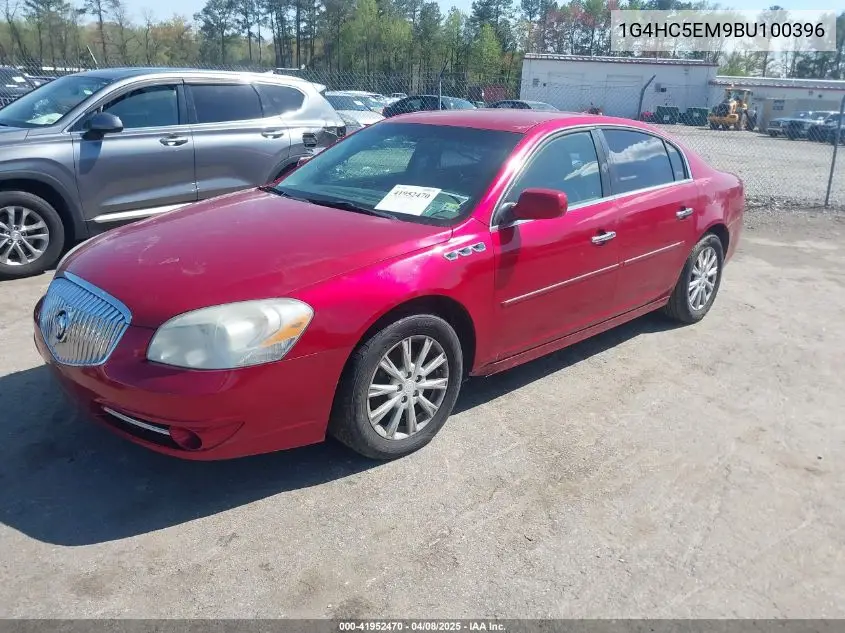 2011 Buick Lucerne Cxl VIN: 1G4HC5EM9BU100396 Lot: 41952470