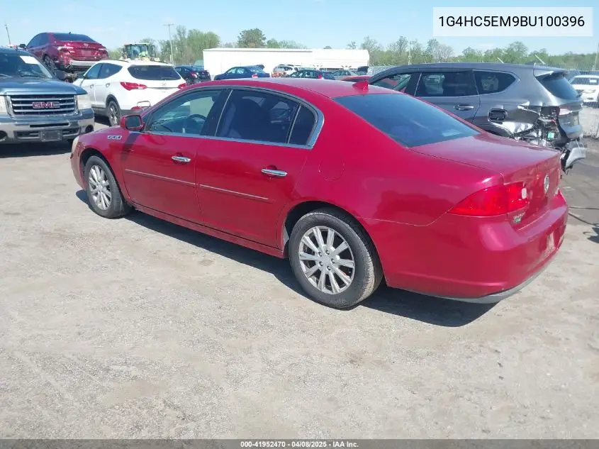 2011 Buick Lucerne Cxl VIN: 1G4HC5EM9BU100396 Lot: 41952470