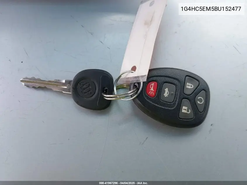 2011 Buick Lucerne Cxl VIN: 1G4HC5EM5BU152477 Lot: 41967296