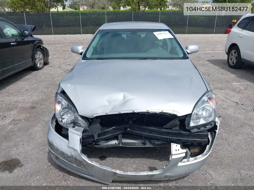 2011 Buick Lucerne Cxl VIN: 1G4HC5EM5BU152477 Lot: 41967296