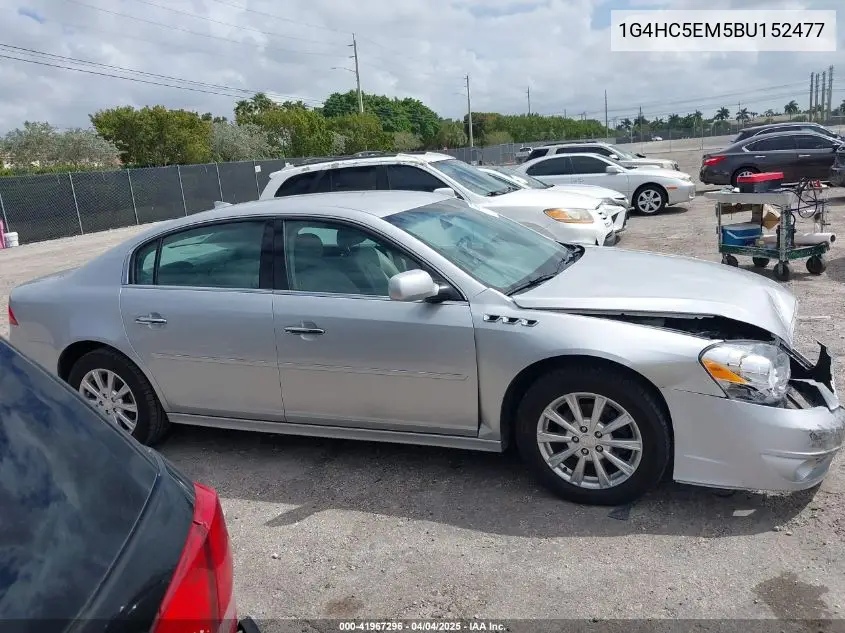 2011 Buick Lucerne Cxl VIN: 1G4HC5EM5BU152477 Lot: 41967296
