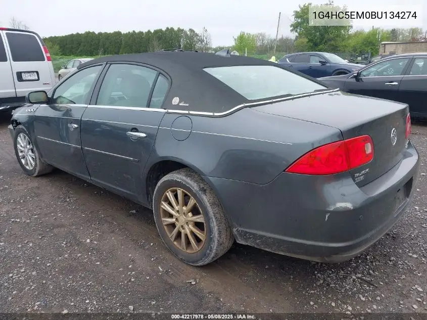 2011 Buick Lucerne Cxl VIN: 1G4HC5EM0BU134274 Lot: 42217978