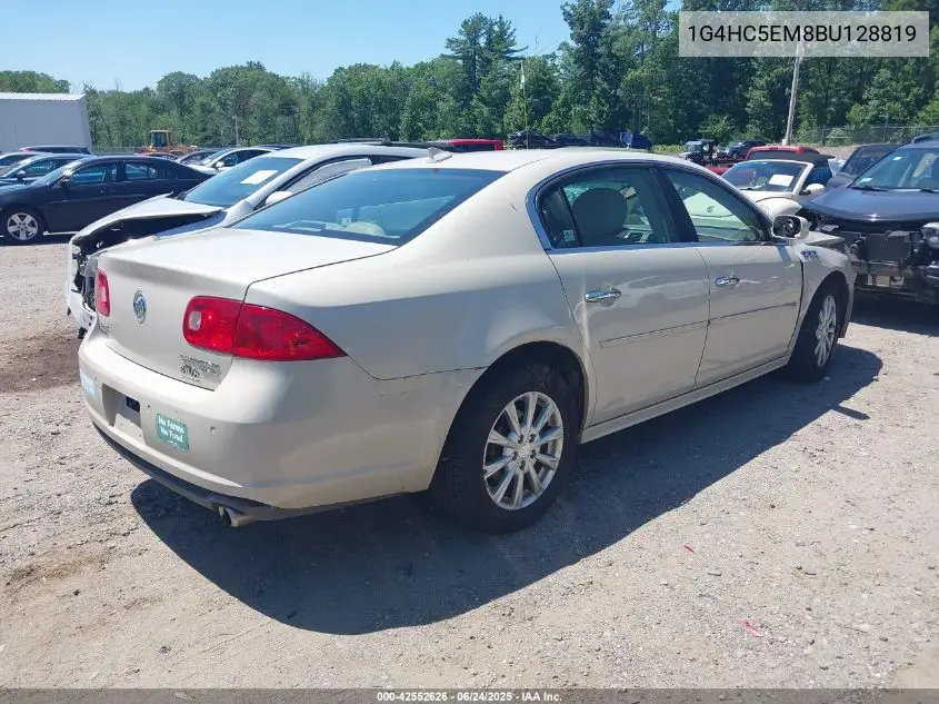 2011 Buick Lucerne Cxl VIN: 1G4HC5EM8BU128819 Lot: 42552626