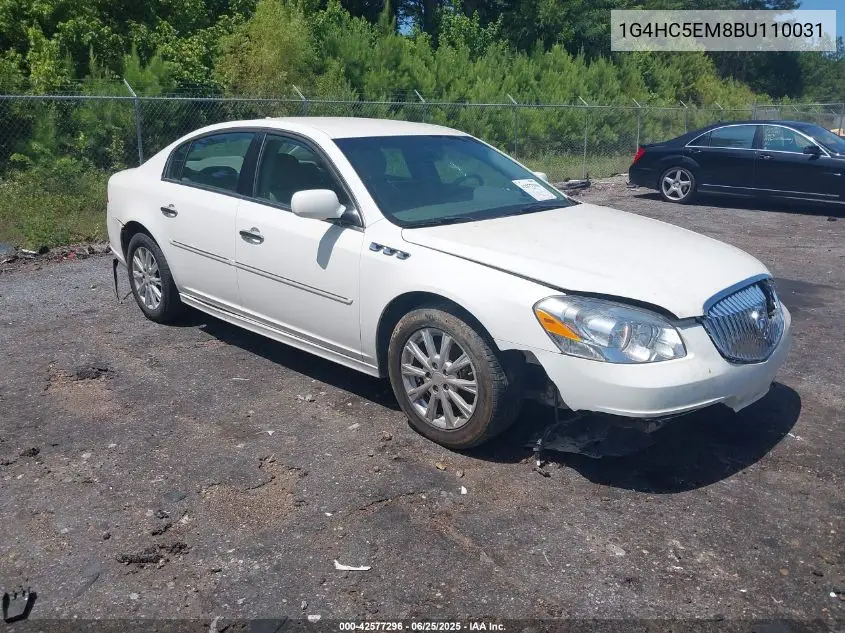 2011 Buick Lucerne Cxl VIN: 1G4HC5EM8BU110031 Lot: 42577296