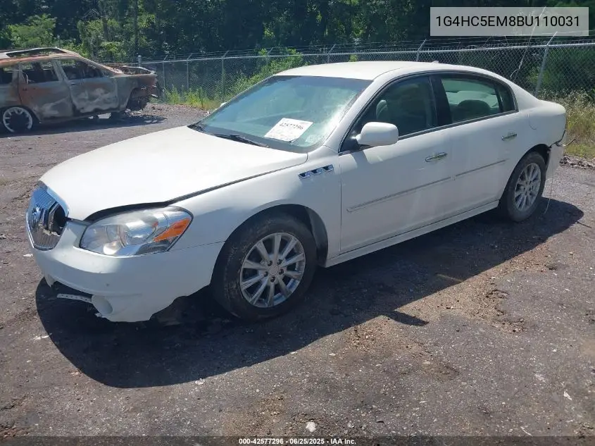 2011 Buick Lucerne Cxl VIN: 1G4HC5EM8BU110031 Lot: 42577296