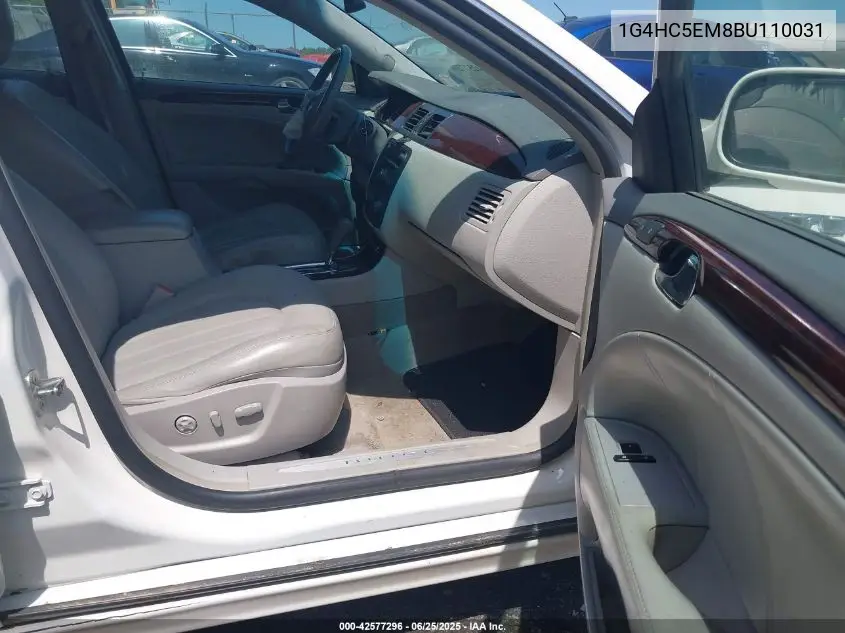 2011 Buick Lucerne Cxl VIN: 1G4HC5EM8BU110031 Lot: 42577296