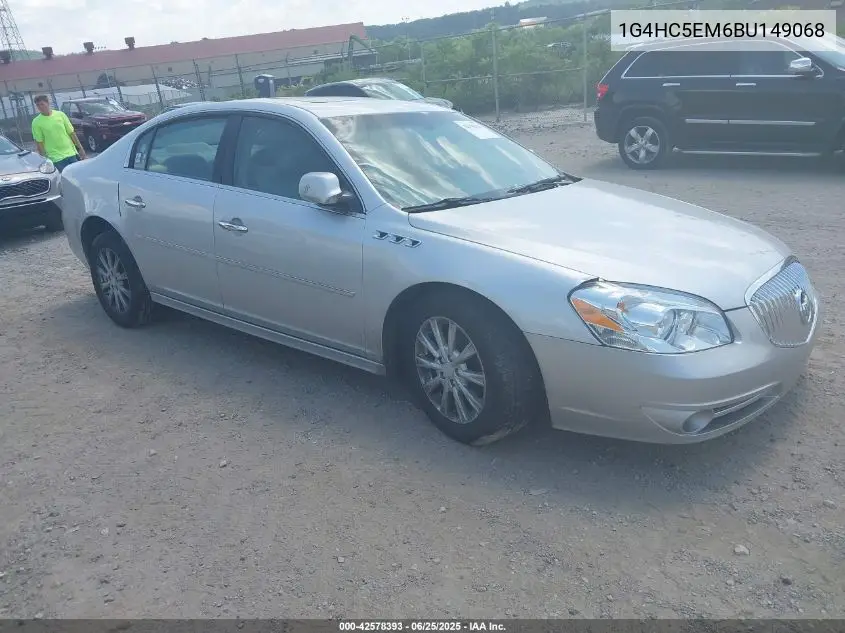 2011 Buick Lucerne Cxl VIN: 1G4HC5EM6BU149068 Lot: 42578393