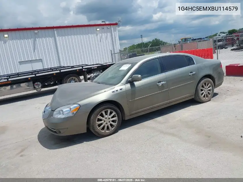 2011 Buick Lucerne Cxl VIN: 1G4HC5EMXBU114579 Lot: 42579151