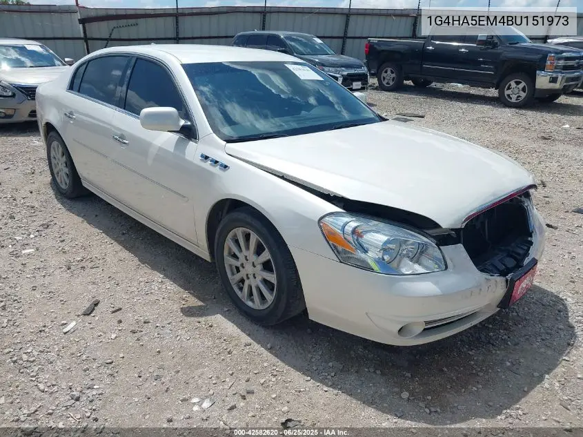 2011 Buick Lucerne Cx VIN: 1G4HA5EM4BU151973 Lot: 42582620