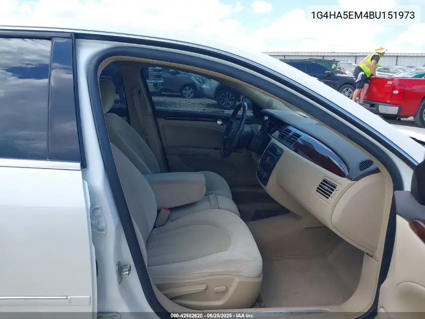 2011 Buick Lucerne Cx VIN: 1G4HA5EM4BU151973 Lot: 42582620