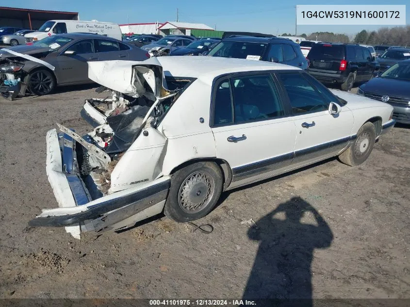 1992 Buick Park Ave VIN: 1G4CW5319N1600172 Lot: 41101975