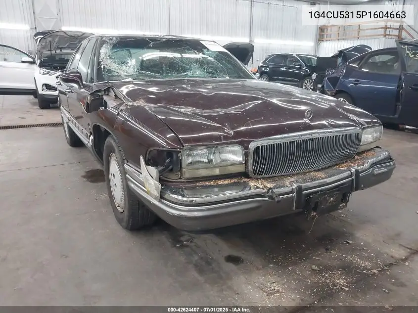 1993 Buick Park Avenue Ultra VIN: 1G4CU5315P1604663 Lot: 42624407