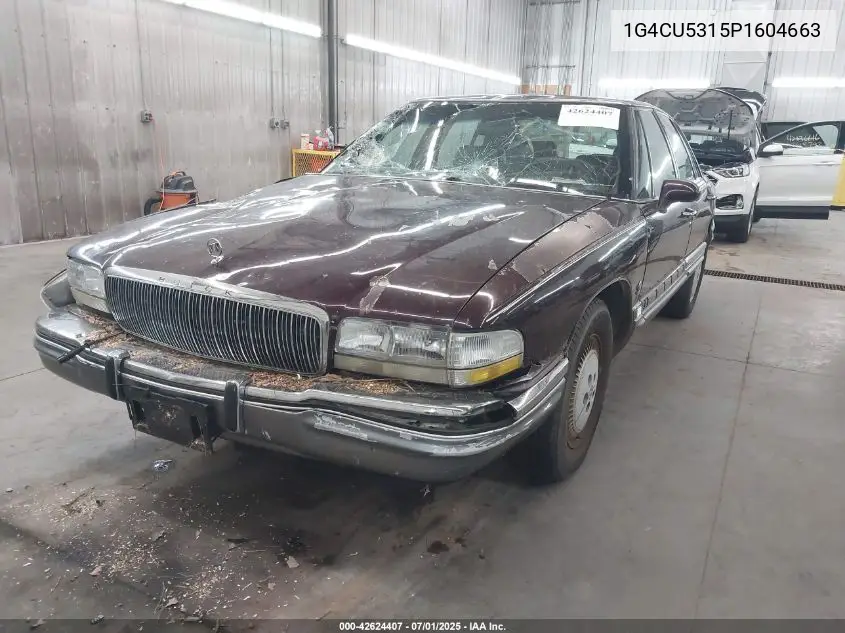 1993 Buick Park Avenue Ultra VIN: 1G4CU5315P1604663 Lot: 42624407