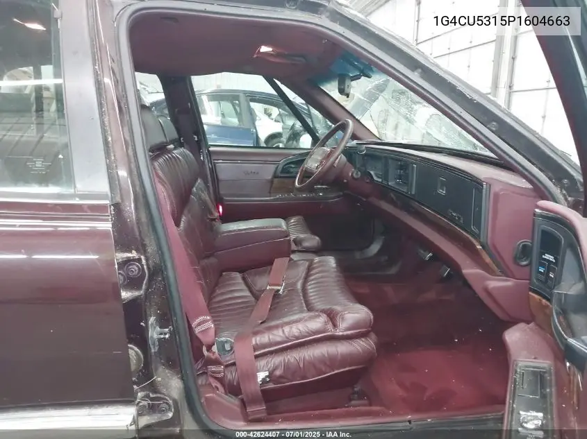 1993 Buick Park Avenue Ultra VIN: 1G4CU5315P1604663 Lot: 42624407