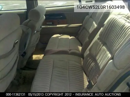 1994 Buick Park Avenue VIN: 1G4CW52L0R1603498 Lot: 11362131