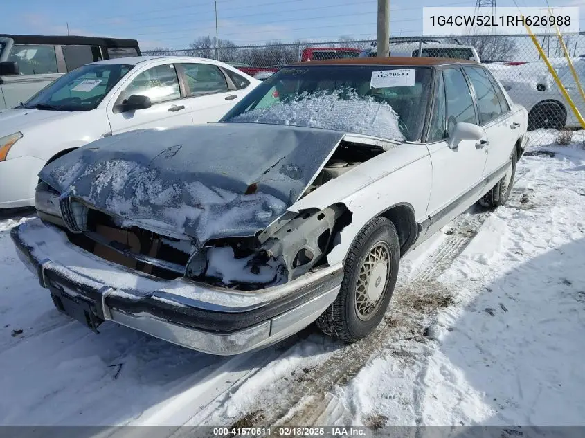 1994 Buick Park Avenue VIN: 1G4CW52L1RH626988 Lot: 41570511