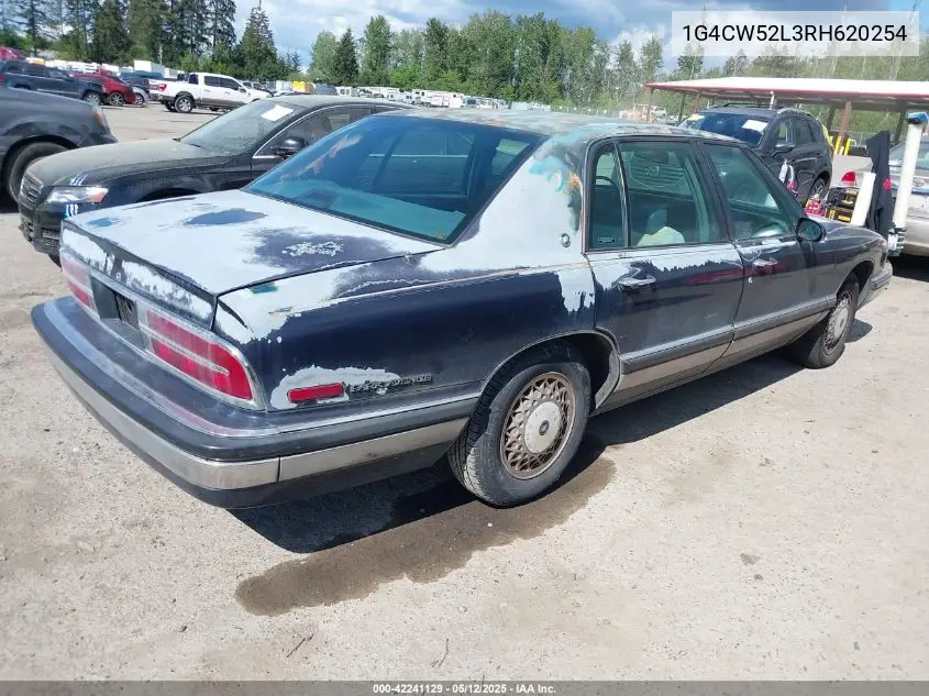 1994 Buick Park Avenue VIN: 1G4CW52L3RH620254 Lot: 42241129