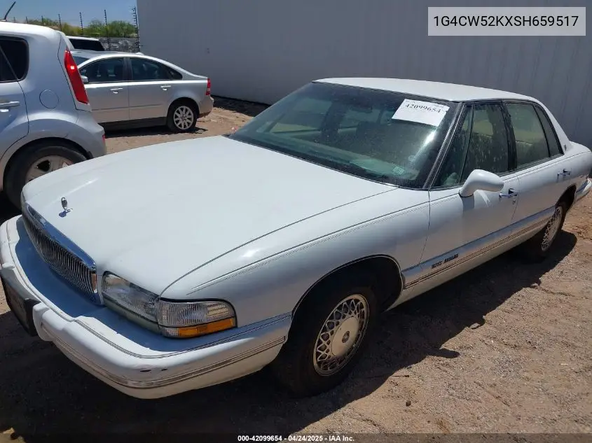 1995 Buick Park Avenue VIN: 1G4CW52KXSH659517 Lot: 42099654