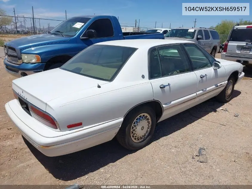 1995 Buick Park Avenue VIN: 1G4CW52KXSH659517 Lot: 42099654