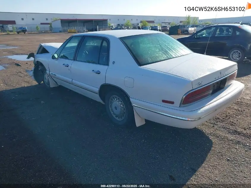 1995 Buick Park Avenue VIN: 1G4CW52K6SH653102 Lot: 42298113