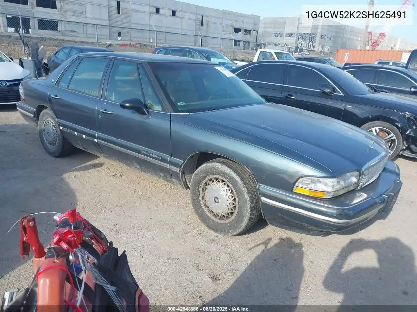 1995 Buick Park Avenue VIN: 1G4CW52K2SH625491 Lot: 42548888