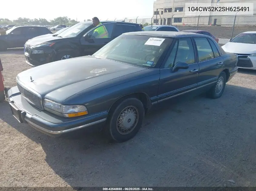 1995 Buick Park Avenue VIN: 1G4CW52K2SH625491 Lot: 42548888