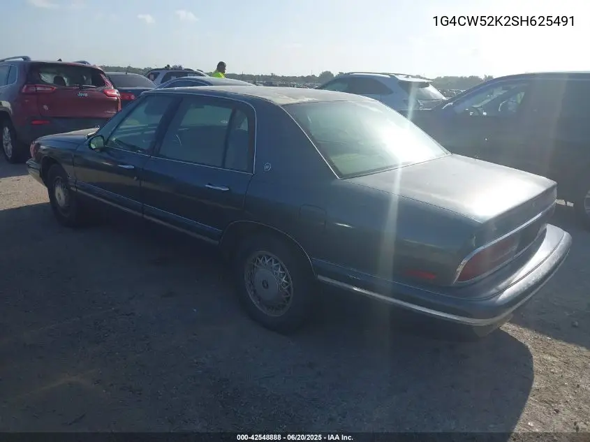 1995 Buick Park Avenue VIN: 1G4CW52K2SH625491 Lot: 42548888