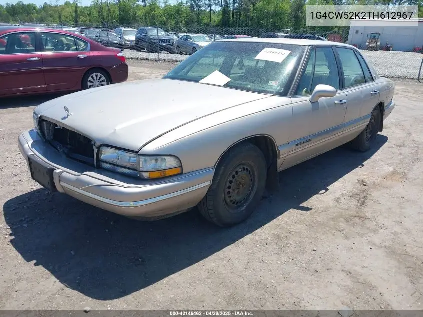 1996 Buick Park Avenue VIN: 1G4CW52K2TH612967 Lot: 42146462