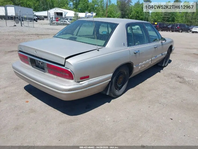 1996 Buick Park Avenue VIN: 1G4CW52K2TH612967 Lot: 42146462