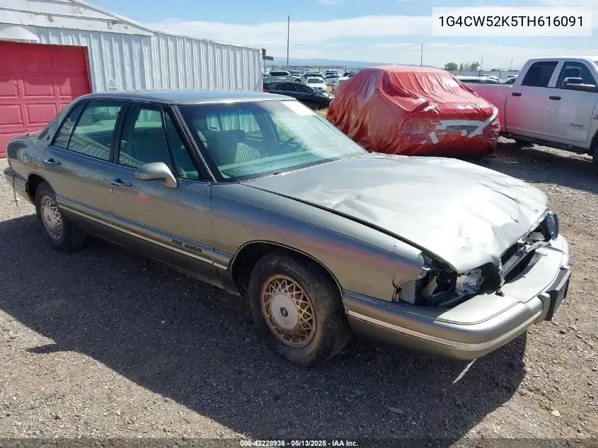 1996 Buick Park Avenue VIN: 1G4CW52K5TH616091 Lot: 42228936