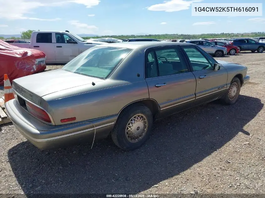1996 Buick Park Avenue VIN: 1G4CW52K5TH616091 Lot: 42228936