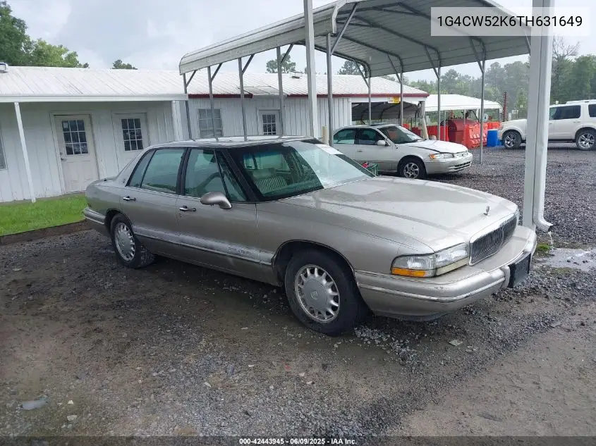 1996 Buick Park Avenue VIN: 1G4CW52K6TH631649 Lot: 42443945