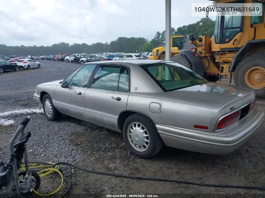 1996 Buick Park Avenue VIN: 1G4CW52K6TH631649 Lot: 42443945