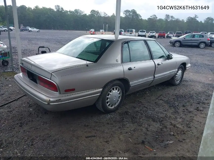 1996 Buick Park Avenue VIN: 1G4CW52K6TH631649 Lot: 42443945