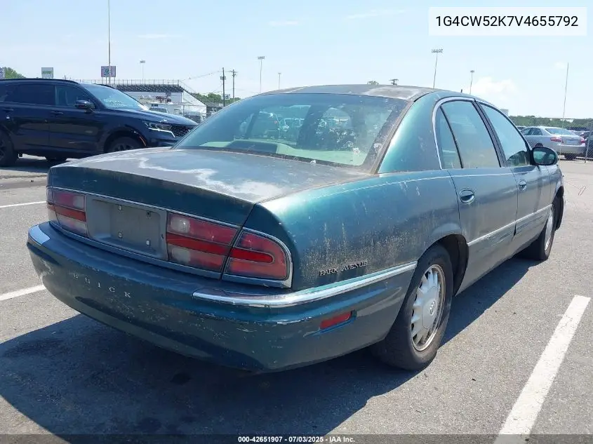 1997 Buick Park Avenue VIN: 1G4CW52K7V4655792 Lot: 42651907