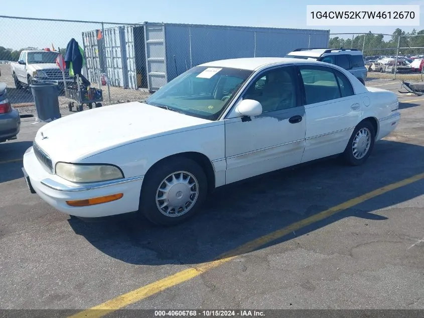 1998 Buick Park Avenue VIN: 1G4CW52K7W4612670 Lot: 40606768