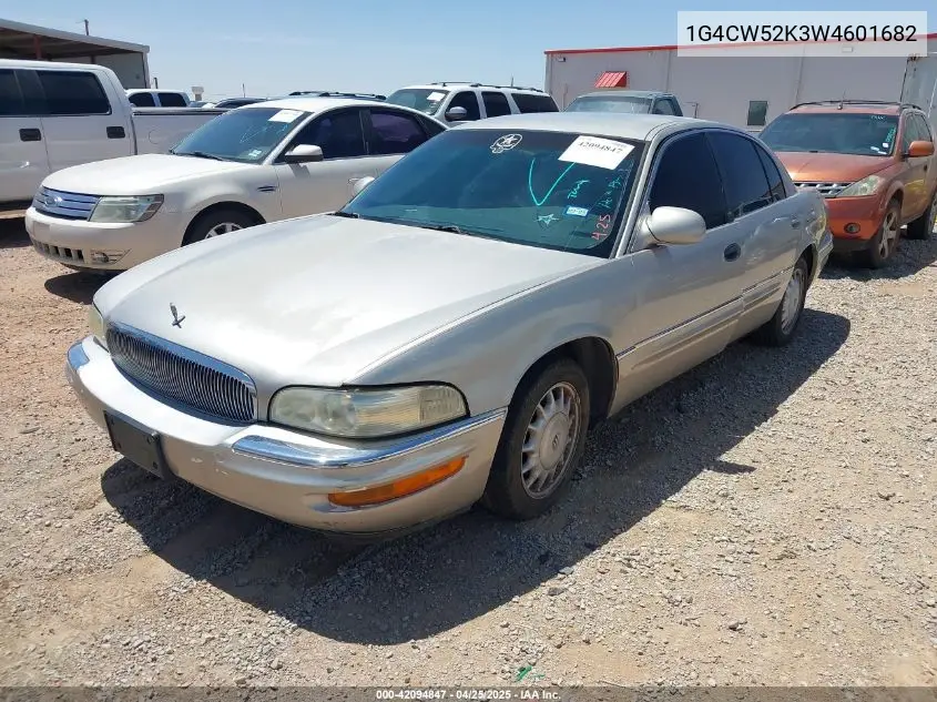 1998 Buick Park Avenue VIN: 1G4CW52K3W4601682 Lot: 42094847