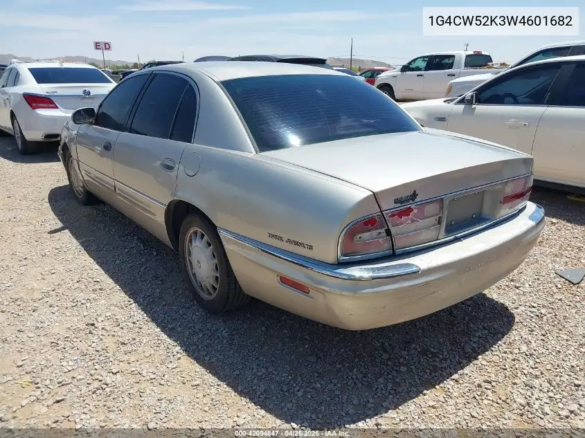 1998 Buick Park Avenue VIN: 1G4CW52K3W4601682 Lot: 42094847