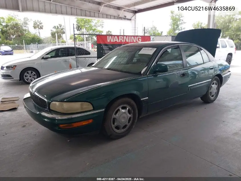 1998 Buick Park Avenue Ultra Cmi VIN: 1G4CU5216W4635869 Lot: 42115387