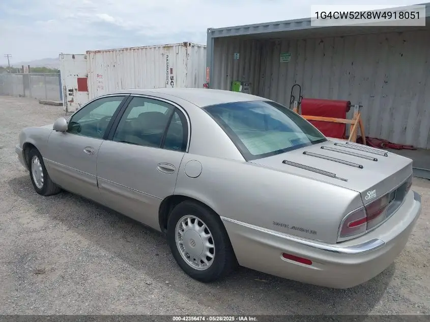 1998 Buick Park Avenue VIN: 1G4CW52K8W4918051 Lot: 42356474