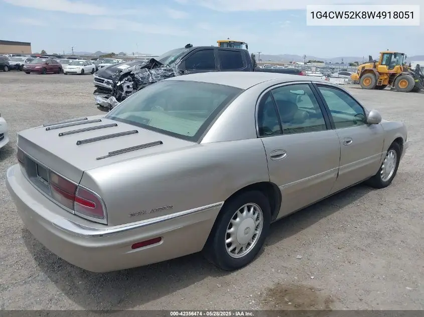 1998 Buick Park Avenue VIN: 1G4CW52K8W4918051 Lot: 42356474