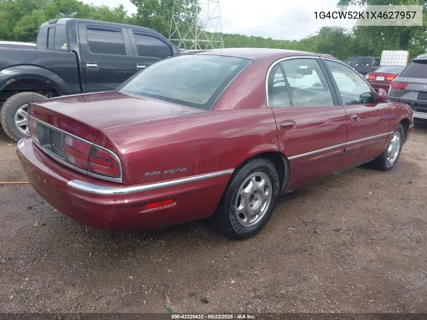 1999 Buick Park Avenue VIN: 1G4CW52K1X4627957 Lot: 42320433