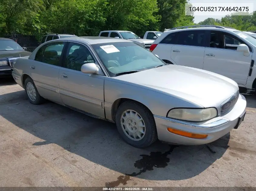 1999 Buick Park Avenue Ultra VIN: 1G4CU5217X4642475 Lot: 42321973