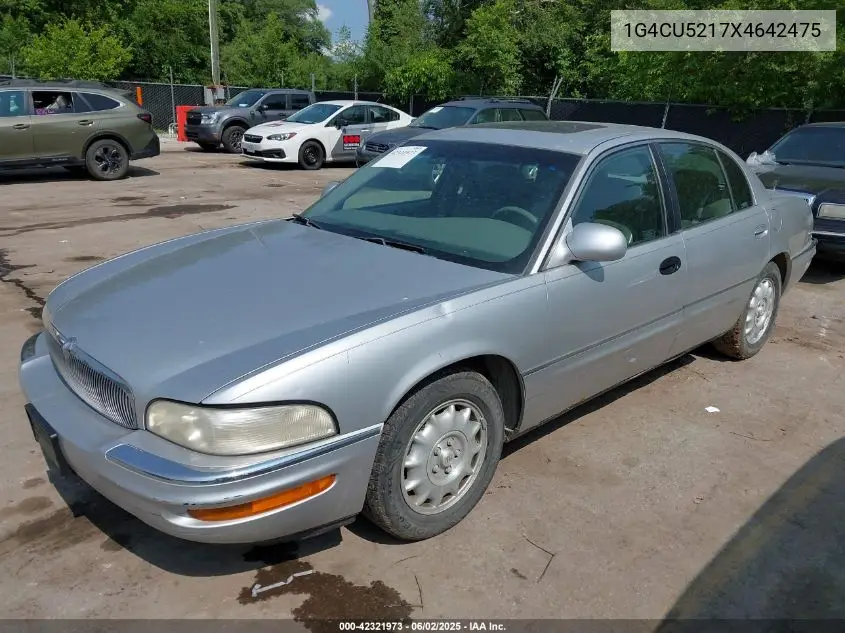 1999 Buick Park Avenue Ultra VIN: 1G4CU5217X4642475 Lot: 42321973